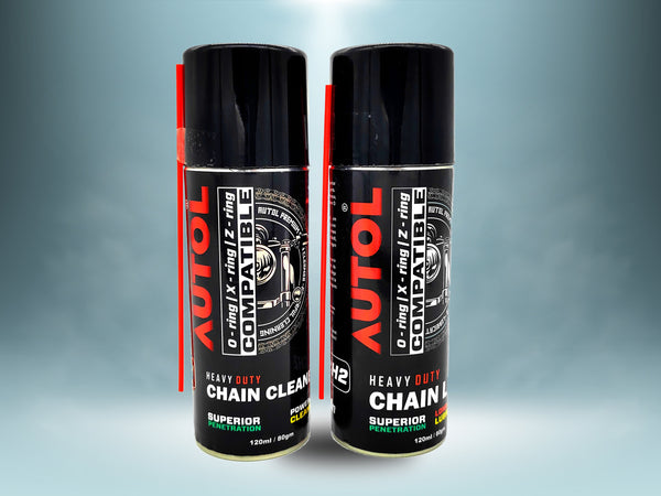 Autol Chain Lube & Chain Cleaner Combo Pack
